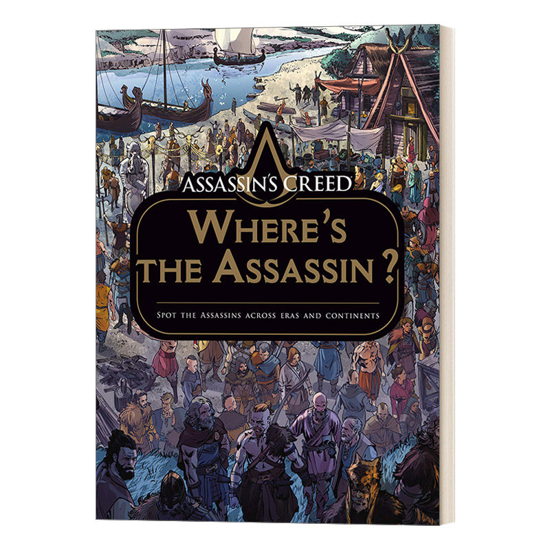 creed wheres the assassin 刺客信条 刺客在何处 游戏互动书 英文版