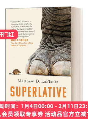 英文原版 Superlative 超级生物探寻指南 英文版 进口英语原版书籍