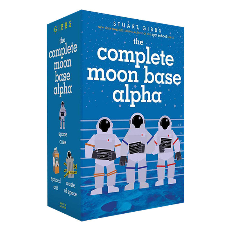 英文原版 The Complete Moon Base Alpha 月球基地阿尔法 3册盒装 英文版 进口英语原版书籍