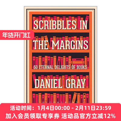 英文原版 Scribbles in the Margins 在边缘涂写 书籍带来的五十种永恒乐趣 精装 英文版 进口英语原版书籍