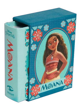 迪士尼公主  英文原版 Disney Moana 莫阿娜 精装迷你书 英文版 进口英语原版书籍