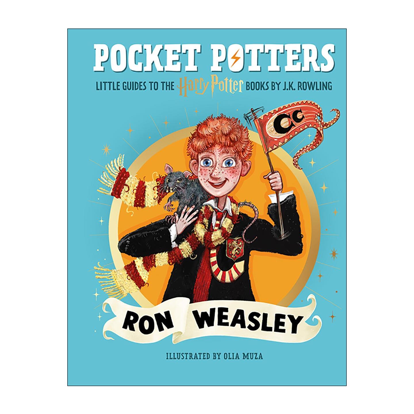 英文原版 Pocket Potters Ron Weasley 哈利波特系列人物漫画小指南 罗恩韦斯莱篇 精装彩色插画 英文版 进口英语原版书籍