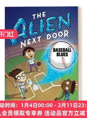 隔壁的外星人5 英文原版 The Alien Next Door 5 Baseball Blues 英文版 进口英语原版书籍