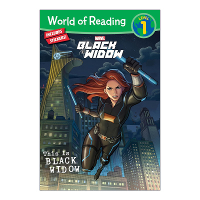 英文原版 World of Reading This is Balck Window 这就是黑寡妇 英文版 进口英语原版书籍