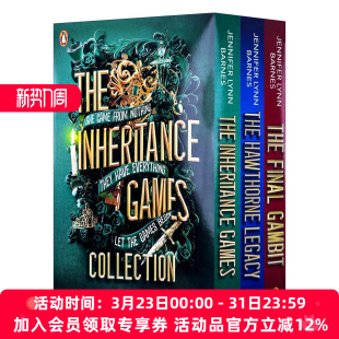 Jennifer Inheritance Set 英文原版 Lynn 进口英语原版 英文版 Games 书籍 book Barnes畅销悬疑系列 遗产游戏3册套装