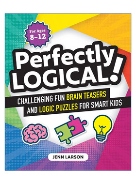 逻辑谜题  英文原版 Perfectly Logical! 脑筋急转弯 8-12岁 英文版 进口英语原版书籍