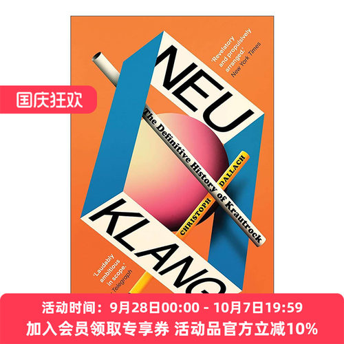 英文原版 Neu Klang 新声音 德国摇滚发展史 Christoph Dallach 英文版 进口英语原版书籍
