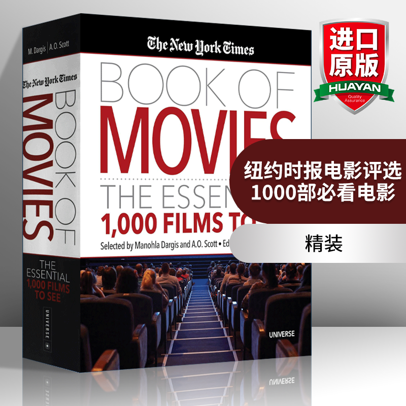 英文原版 The Ny Times Book of Movies 纽约时报电影评选1000部必看电影 精装 英文版 进口英语原版书籍