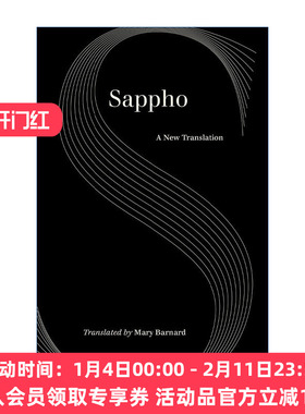 萨福诗选  英文原版 Sappho 新译本 古希腊著名女抒情诗人 英文版 进口英语原版书籍