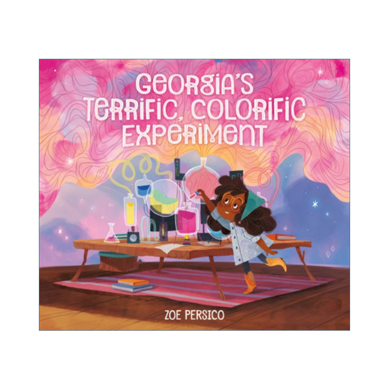 英文原版 Georgia's Terrific  Colorific Experiment 乔治亚的色彩实验精装 英文版 进口英语原版书籍