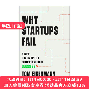 英文原版 Why Startups Fail 为什么会创业失败 成功创业的新路线图 精装 Tom Eisenmann 英文版 进口英语原版书籍