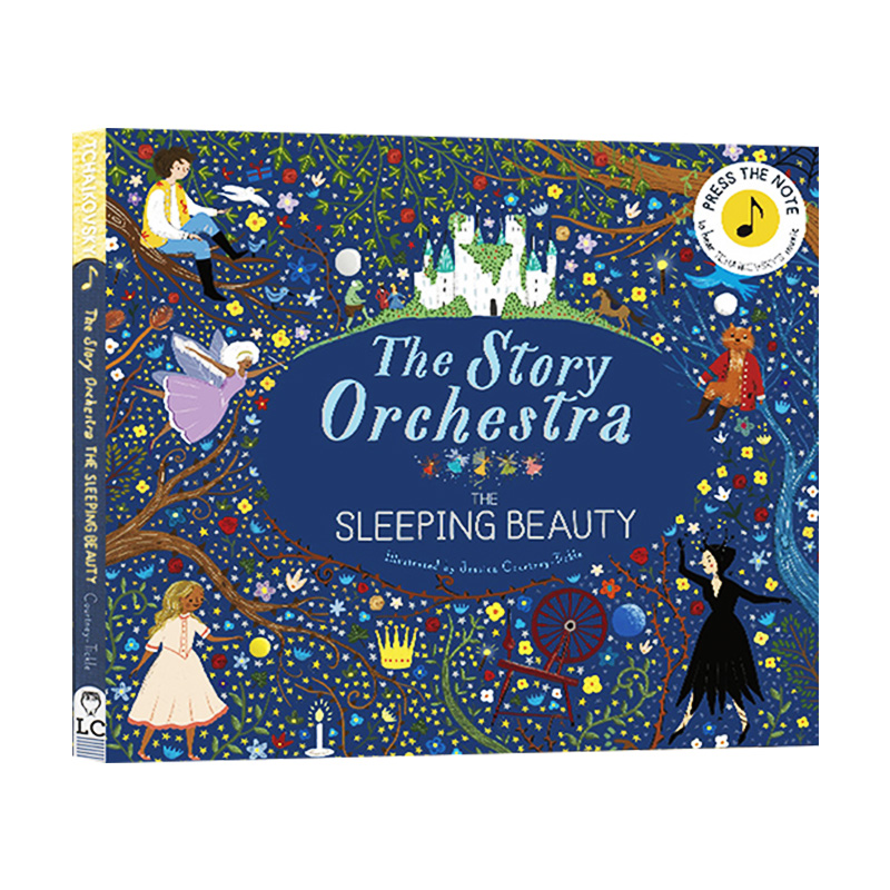 睡美人音乐故事发音书 英文原版绘本 The Story Orchestra Sleeping Beauty 柴可夫斯基 管弦乐 音乐艺术修养 精装 英文版