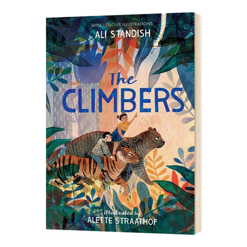 华研原版 登山者 英文原版 The Climbers 真彩阅读系列 英文版儿童英语桥梁章节书 进口漫画插画故事绘本 儿童文学书籍