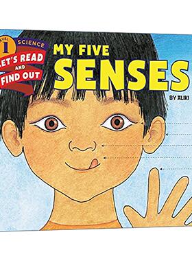 英文原版 Let's Read and Find Out 1 My Five Senses 自然科学启蒙阅读与发现1级 视觉 嗅觉 味觉 听觉和触觉 进口英语原版书籍