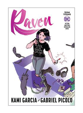 英文原版 Teen Titans Raven Connecting Cover Edition 少年泰坦 渡鸦 DC漫画 Kami Garcia 英文版 进口英语原版书籍