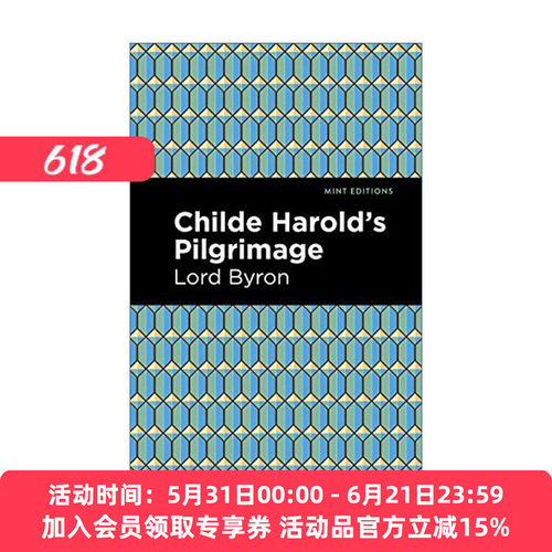 英文原版 Childe Harold's Pilgrimage Mint Editions 恰尔德.哈洛尔德游记 George Gordon Byron拜伦 诗歌 英文版 进口英语原版书