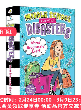 英文原版 Worst Broommate Ever 中学和其他倒霉故事1 精装 英文版 进口英语原版书籍