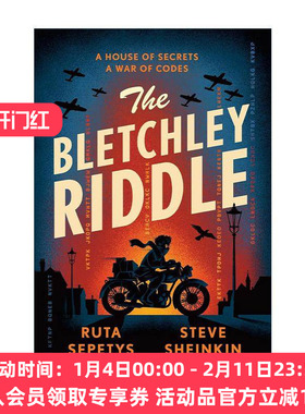 英文原版 The Bletchley Riddle 布莱切利之谜 西伯利亚的眼泪作者Ruta Sepetys 英文版 进口英语原版书籍