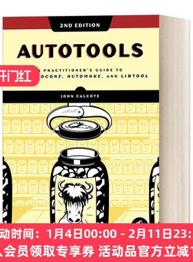 自动化工具 英文原版 Autotools 2nd Edition 第二版 计算机 John Calcote 英文版 进口英语原版书籍