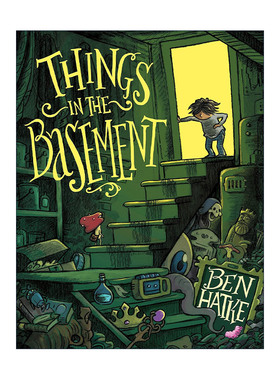 英文原版 Things in the Basement 地下室的事 漫画 英文版 进口英语原版书籍