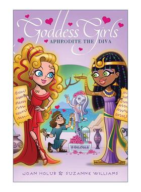 英文原版 Aphrodite the Diva 女神女孩们6 章节小说英文版 进口英语原版书籍