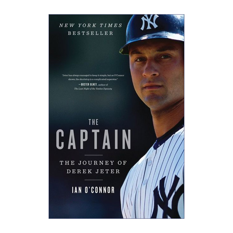 纽约之子  英文原版 The Captain MLB人物扬基队长Derek Jeter 英文版 进口英语原版书籍