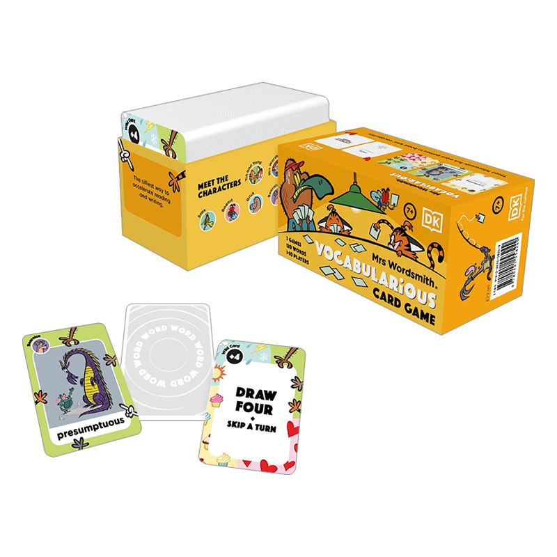 英文原版 Mrs Wordsmith Vocabularious Card Game 沃德史密斯夫人 词汇卡游戏  盒装 7-11岁 英文版 进口英语原版书籍