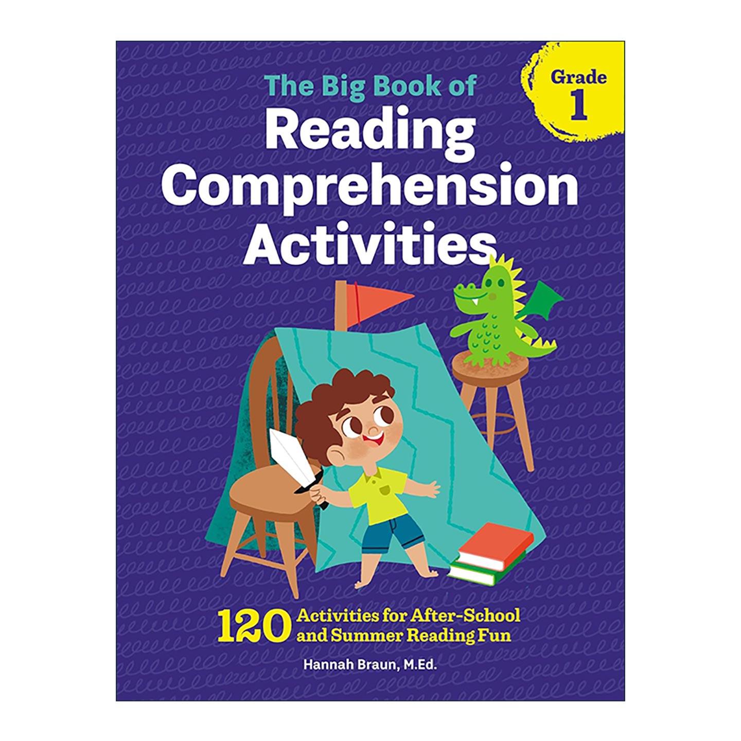英文原版 The Big Book of Reading Comprehension Activities Grade 1 美国小学英语阅读理解活动大书 一年级 100 英文版
