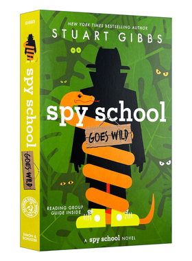 英文原版 Spy School Goes Wild 间谍学校 荒野行动 英文版 进口英语原版书籍