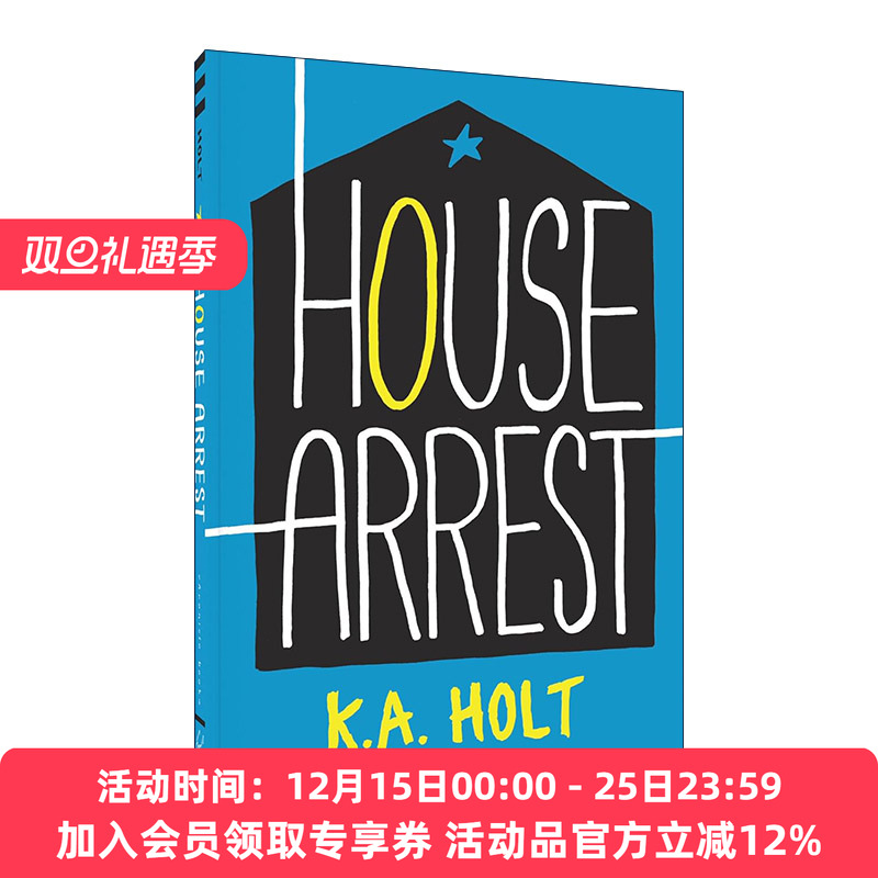 英文原版 House Arrest 软禁 一位男孩的感人救赎之路 英文版 进口英语原版书籍