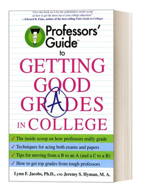 如何在大学取得好成绩之教授指南 英文原版 Professors' Guide(TM) to Getting Good Grades in College 英文版 进口英语原版书籍