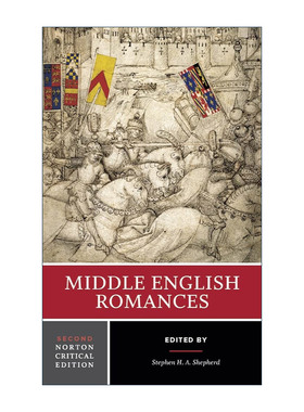 中世纪英国浪漫小说集 英文原版 Middle English Romances 第二版 诺顿文学解读系列 Norton Critical Edition 进口英语原版书籍