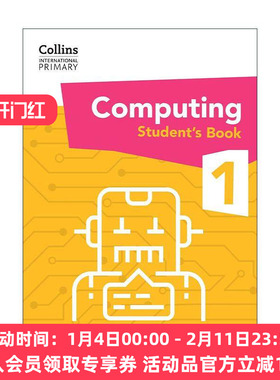 英文原版 Collins International Primary Computing Student's Book 1 柯林斯国际小学计算机科学学生用书1 进口英语原版书籍