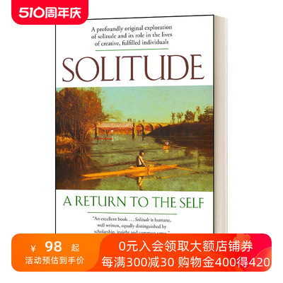 英文原版 Solitude A Return to the Self 孤独 回归自我 豆瓣推荐 英文版 进口英语原版书籍