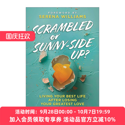 英文原版 Scrambled or Sunny-Side Up 失去挚爱后活出*好的自己 精装 英文版 进口英语原版书籍