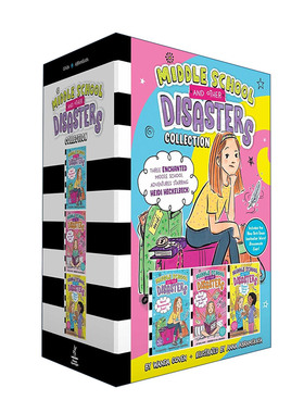 英文原版 Middle School and Other Disasters Collection 中学和其他倒霉故事3册合集 奇幻魔法故事 精装 英文版进口英语原版书籍