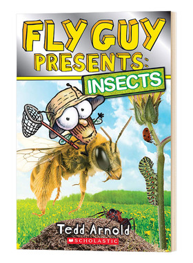 英文原版 Fly Guy Presents: Insects (Scholastic Reader)学乐分级读本2级 苍蝇小子 昆虫 英文版