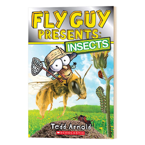 英文原版苍蝇小子昆虫
