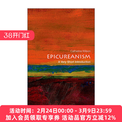 英文原版 Epicureanism A Very Short Introduction 享乐主义 牛津通识读本系列 英文版 进口英语原版书籍