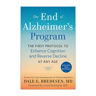 终结阿尔茨海默病实操手册  英文原版 The End of Alzheimer's Program 提升认知能力 精装 英文版 进口英语原版书籍