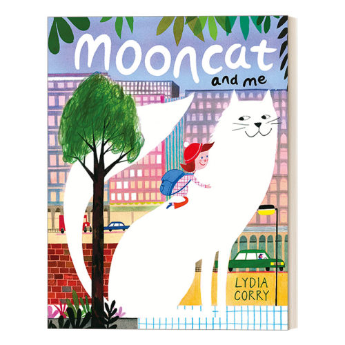 月亮猫和我 英文原版 Mooncat and Me 英国插画师Lydia Corry 英文版 进口英语原版书籍