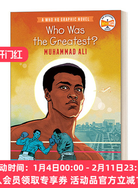 谁最厉害 拳王阿里 英文原版 Who Was the Greatest Muhammad Ali A Who HQ Graphic Novel 图像小说 英文版 进口英语原版书籍