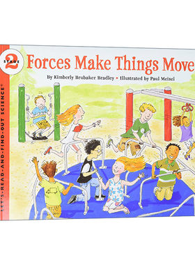力量使事物移动 英文原版 Let's Read and Find Out 2 Forces Make Things Move 英文版 进口英语原版书籍