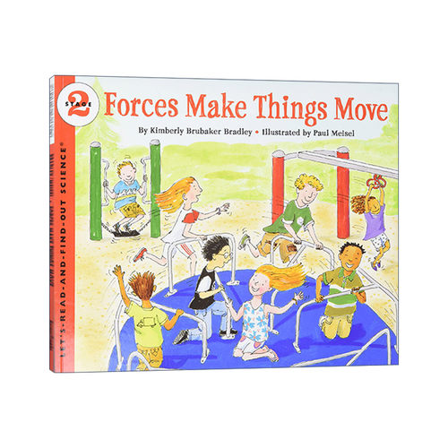 力量使事物移动 英文原版 Let's Read and Find Out 2 Forces Make Things Move 英文版 进口英语原版书籍