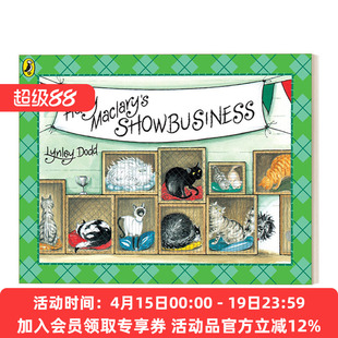 毛毛狗与猫咪选美大赛 英文原版 Hairy Maclary's Showbusiness 新西兰作家Lynley Dodd经典儿童绘本 英文版 进口英语原版书籍