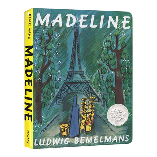 玛德琳 英文原版绘本 Madeline Board Book 大本纸板书 廖彩杏吴敏书单 Ludwig Bemelmans 凯迪克银奖 英文版 进口英语原版书籍