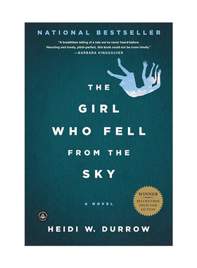 英文原版 The Girl Who Fell from the Sky 从天而降的女孩 贝尔维德文学奖 英文版 进口英语原版书籍