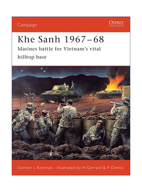 越南1967-1968溪山战役 英文原版 Khe Sanh 1967–68 战争历史系列 英文版 进口英语原版书籍
