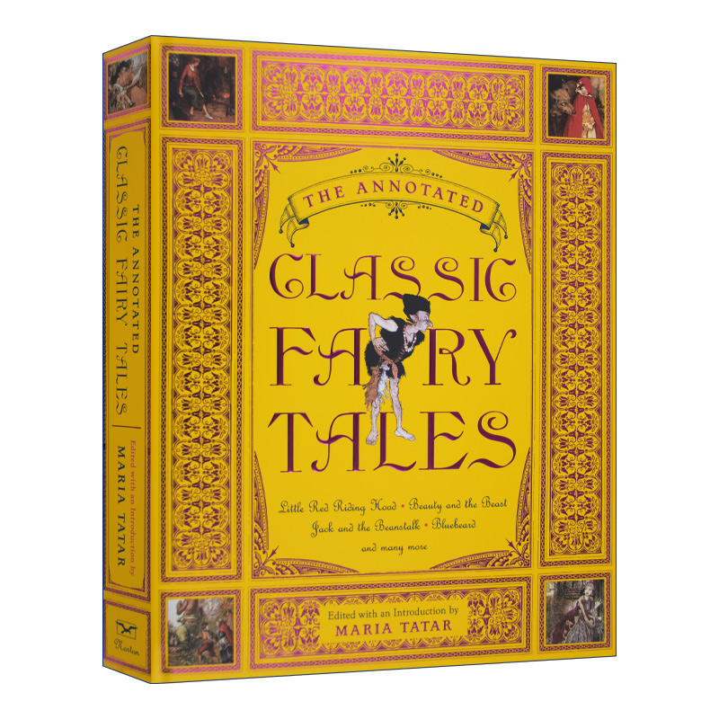 英文原版小说 The Annotated Classic Fairy Tales 诺顿注释版 经典童话 英文版 进口英语原版书籍