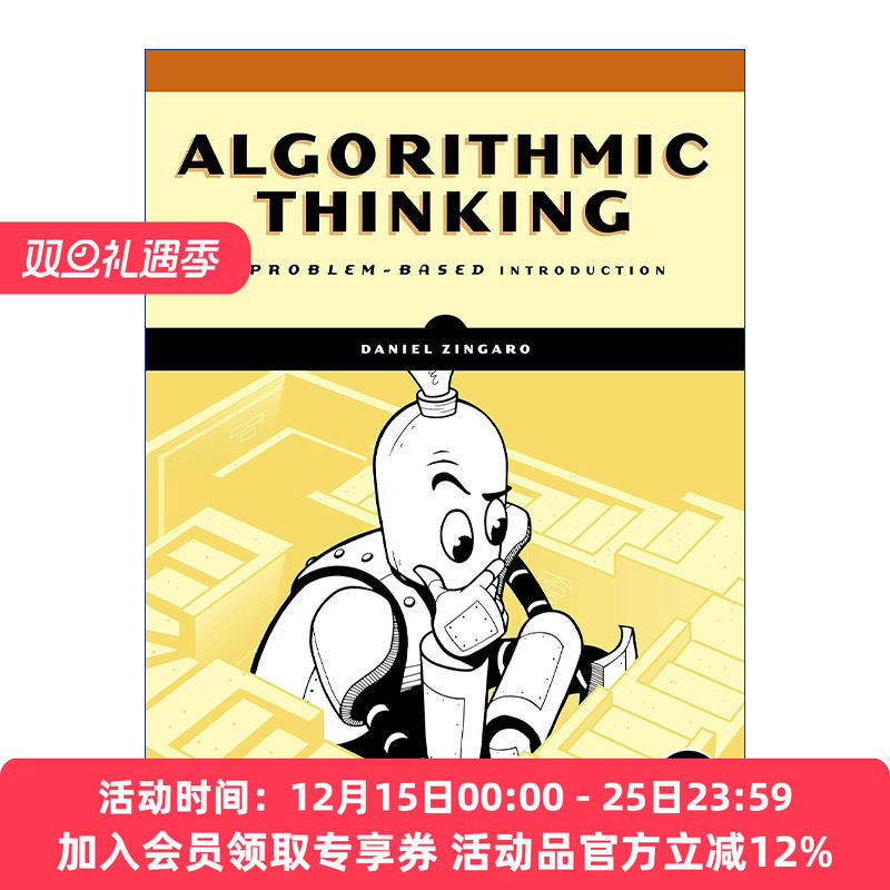 算法思维  英文原版 Algorithmic Thinking A Problem-Based Introduction 基于问题的导论 计算机 英文版 进口英语原版书籍